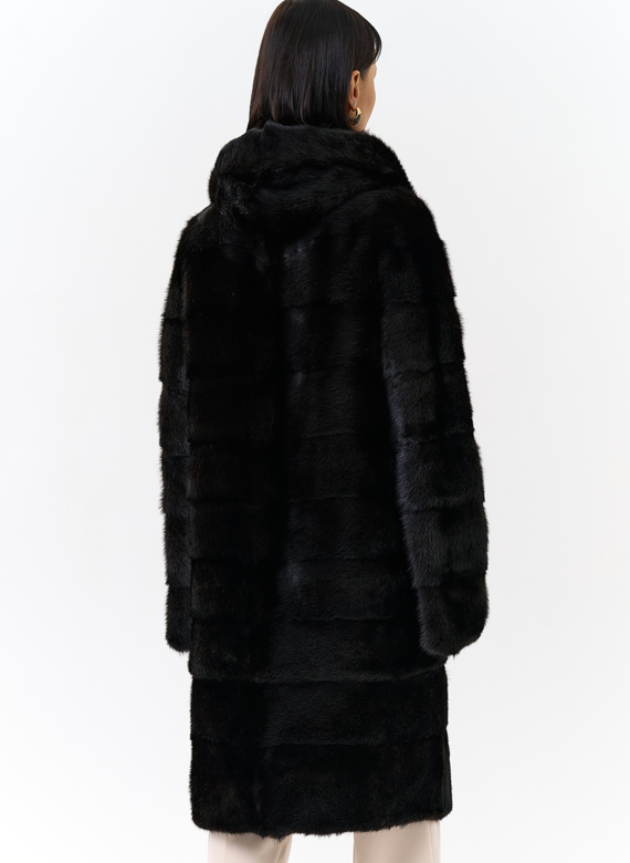 Шуба из норки