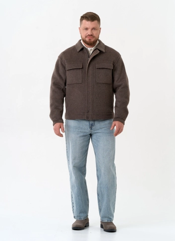 Мужское укороченное пальто